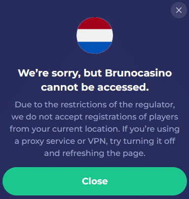 Bruno casino review 2025: buitenlandse goksite zonder vergunning | dutchgamblers Image 1 - bruno casino review 2025: buitenlandse goksite zonder vergunning