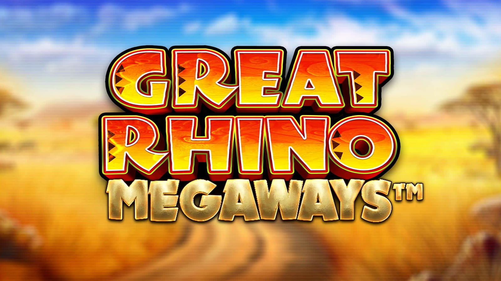Great rhino megaways slot logo 1 - great rhino megaways
