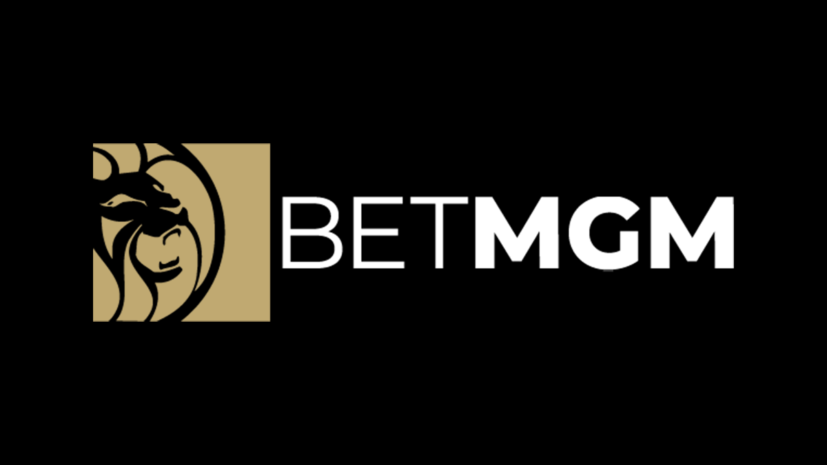 BetMGM logo zwart