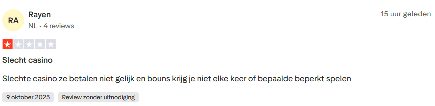 Boomerang bet review: waarom dit casino illegaal is in nederland (2025) | dutchgamblers Image 5 - boomerang bet review: waarom dit casino illegaal is in nederland (2025)