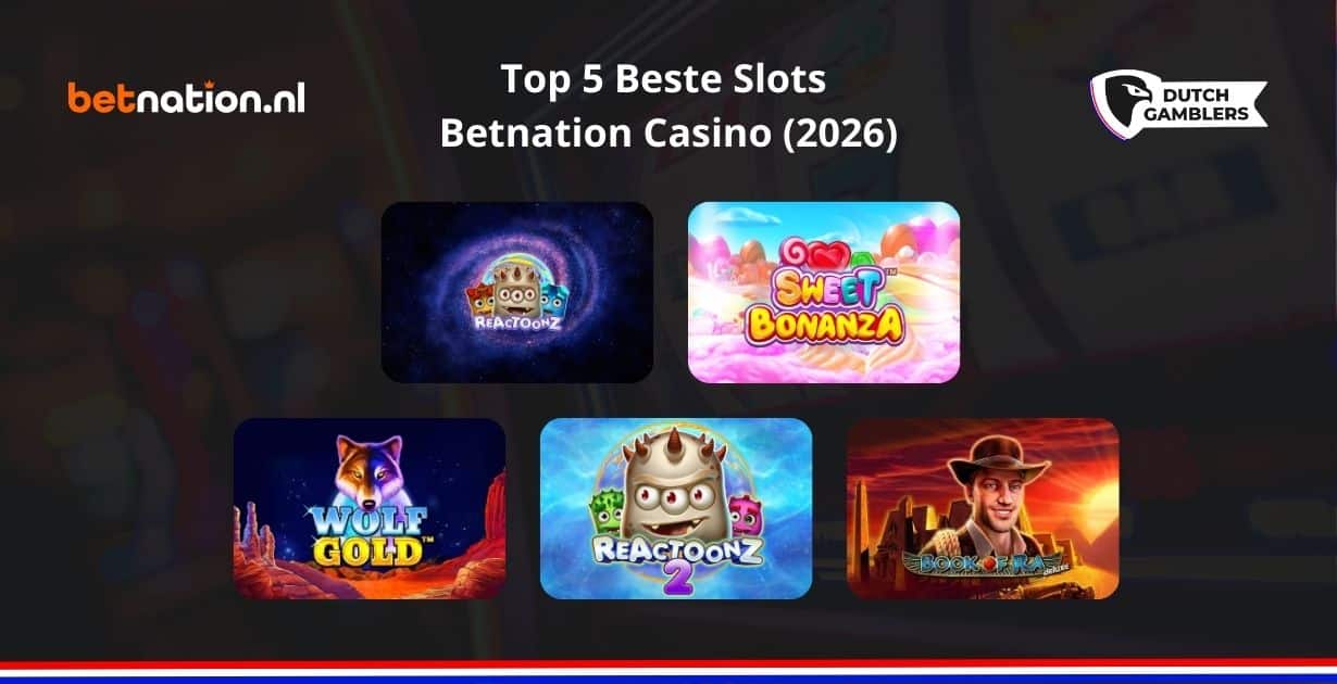 Top 5 Beste Slots Betnation Casino