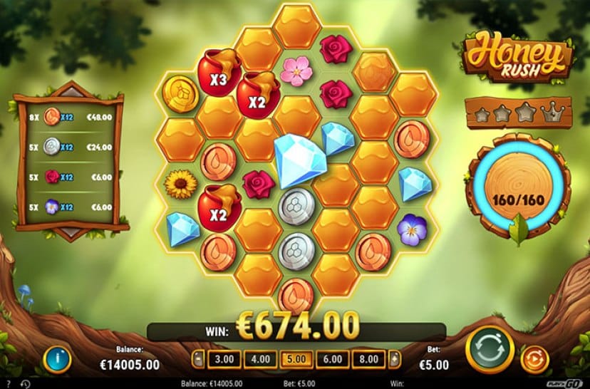 Honey rush review 2 dutchgamblers - honey rush