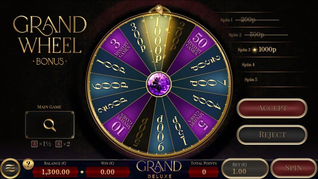 GrandDeluxe Bonus1000p