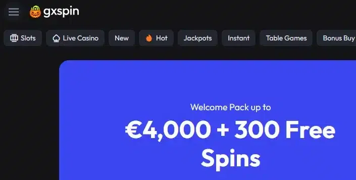 Gxspin | dutchgamblers Gxspin afbeelding 1 - gxspin