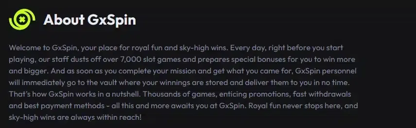 Gxspin | dutchgamblers Gxspin afbeelding 3 - gxspin