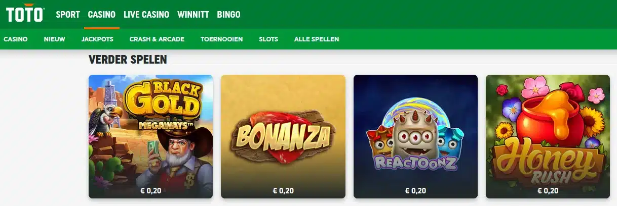 Toto casino | dutchgamblers Toto casino afbeelding 3 - toto casino