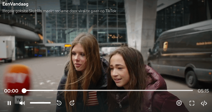 Illegale goksite skyhills op tiktok: 40 miljoen euro omzet in nederland | dutchgamblers Image 3 - illegale goksite skyhills op tiktok: 40 miljoen euro omzet in nederland