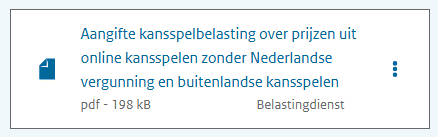 Image 11 - verplicht kansspelbelasting afdragen na winst bij buitenlandse goksite