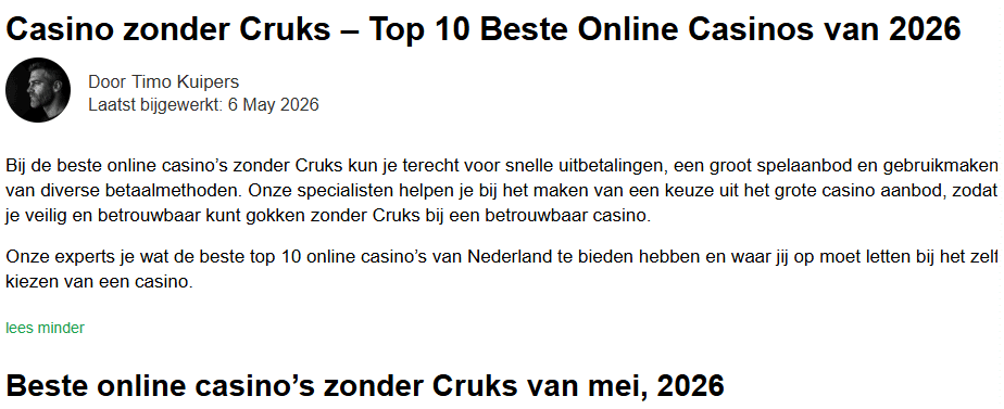 Image 3 - hoe herken je een legaal online casino?
