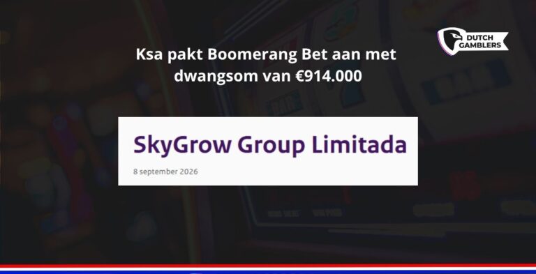 Boomerang.bet krijgt dwangsom van maximaal €914.000