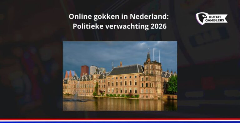Het Binnenhof in Den Haag, waar de politiek beslist over online gokken